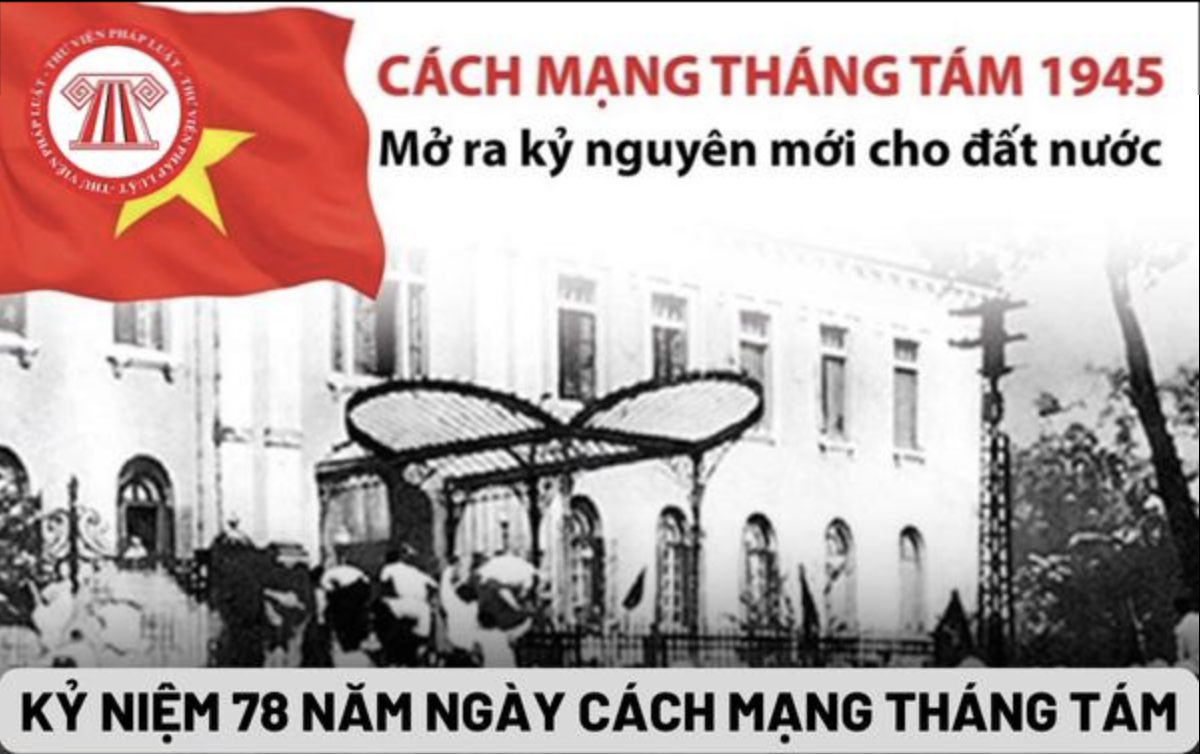 KỶ NIỆM 78 NĂM CÁCH MẠNG THÁNG TÁM & QUỐC KHÁNH 2/9